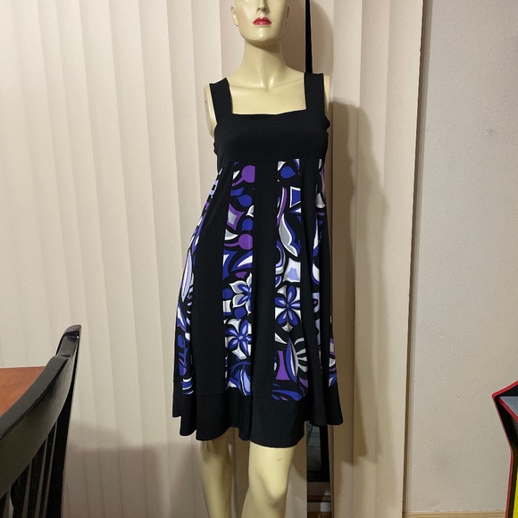 Voir Voir Dresses & Skirts - Women Small Stunning Hippie Boho Tank Flare  Dress- Flare out panels, gorgeous c